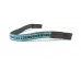 Turquoise Double Crystal Browband