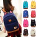 Backpack Women Cute School Cat earShoulder Bag Rucksack Canvas Travel bags