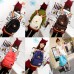 Backpack Women Cute School Cat earShoulder Bag Rucksack Canvas Travel bags