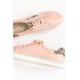 Manny Blush Platform Leather Sneaker